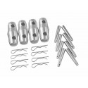 Quadlock montážní sada pro E konstrukce, 4x spojka, 8x kolík, 8x z