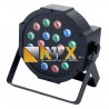 AVFX LED otocna hlavice 7x18W RGBW-UV LED, DMX