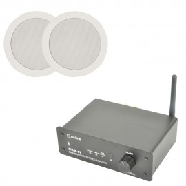 Bluetooth zesilovač se 2 podhledovými reproduktory