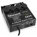 BeamZ Switch pack, 4 kanálový spínaè DMX