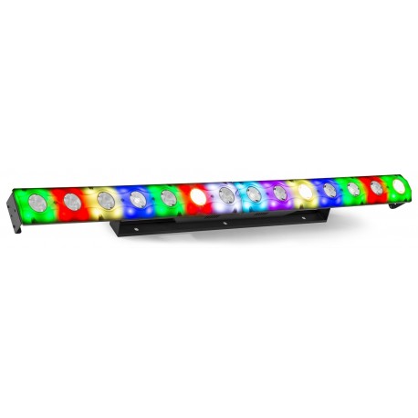 BeamZ Professional LCB14 LED BAR 14x 3W bílá + 56x SMD světelná lišta, Pixel Con