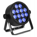 BeamZ Professional BAC304 Aluminum LED PAR 12x8W QCL RGBW, DMX, černý