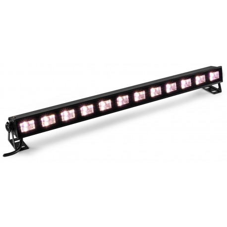 BeamZ BUVW123 BAR světelná lišta, 12x3W UV/WW LED