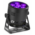 BeamZ Professional BBP66 LED reflektor na baterie, 6x 6W QCL