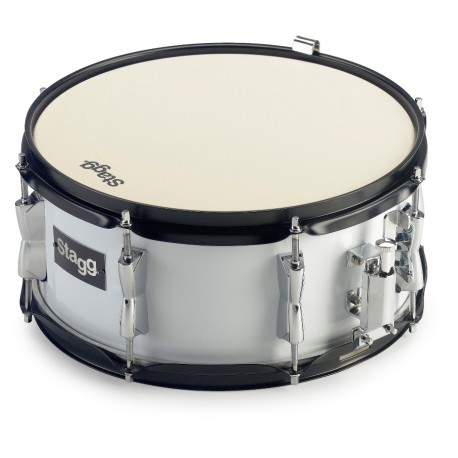 Stagg MASD-1306, pochodový bubínek 13" x 6", bílý