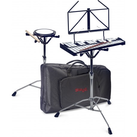 Stagg BELL-SET 32, metalofon, cvičební set, stojan