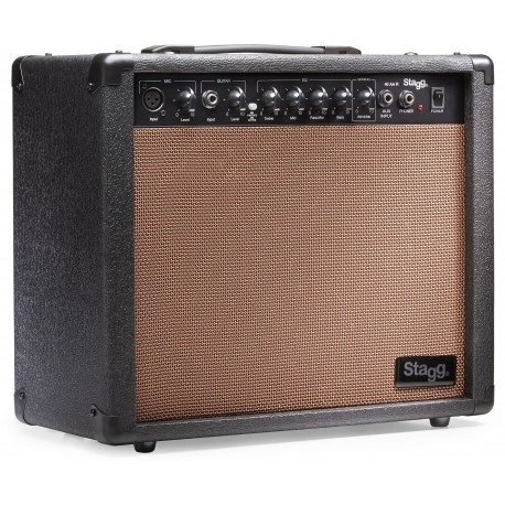 Stagg 40 AA R, kombo pro elektroakustickou kytaru, 40W