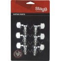 Stagg KG371CR, ladící mechanika pro elektrickou/akustickou kytaru