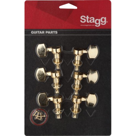 Stagg KG371GD, ladící mechanika pro elektrickou/akustickou kytaru