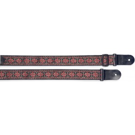 Stagg SWO-CRO RED, kytarový popruh