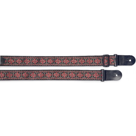 Stagg SWO-CRO RED, kytarový popruh