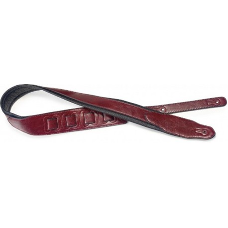 Stagg SPFL 40 RED, kytarový popruh, červený