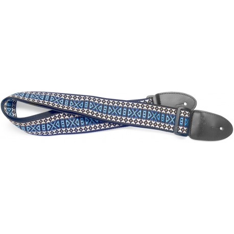 Stagg SWO HOOTNA BLU, kytarový popruh, modrý