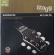 Stagg AC-1048-PH, sada strun pro akustickou kytaru, extra-light