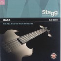 Stagg BA-4000, sada strun pro elektrickou baskytaru, light