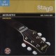 Stagg AC-1254-BR, sada strun pro akustickou kytaru, light