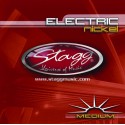 Stagg EL-1152, sada strun pro elektrickou kytaru, medium