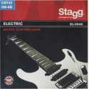 Stagg EL-0946, sada strun pro elektrickou kytaru, Custom light