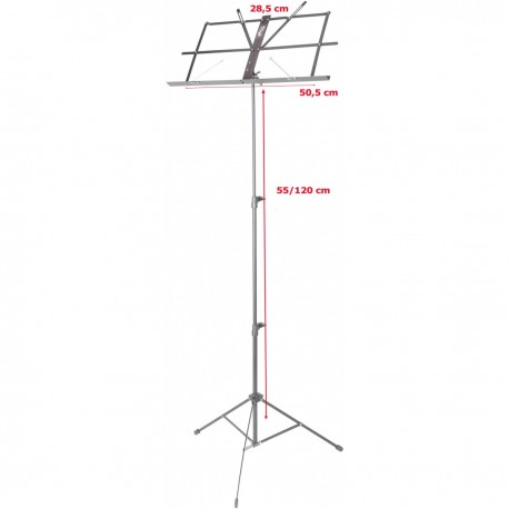 Stagg MUS-A25 BK, stojánek na noty