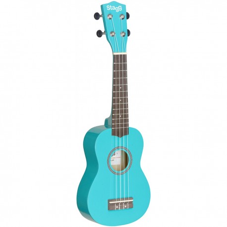 Stagg US OCEAN, sopránové ukulele, modré