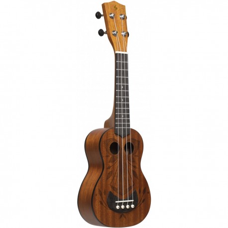 Stagg US-TIKI OH, sopránové ukulele, přírodní