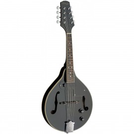 Stagg M50 E BLK, mandolína bluegrassová elektroakustická, černá