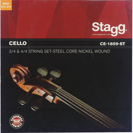 Stagg CE-1859-ST, sada strun pro violoncello