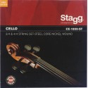 Stagg CE-1859-ST, sada strun pro violoncello