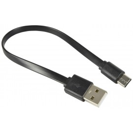 AV:Link plochý kabel USB Typ-C, 20cm