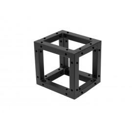DECOTRUSS Quad, rohový díl černý