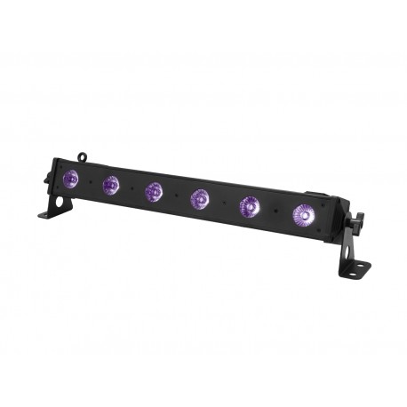 Eurolite LED BAR-6 UV světelná lišta, 6x 1W UV LED