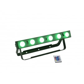 EUROLITE AKKU LED Bar-6x8W QCL, IP20,DMX