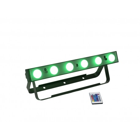 EUROLITE AKKU LED Bar-6x8W QCL, IP20,DMX