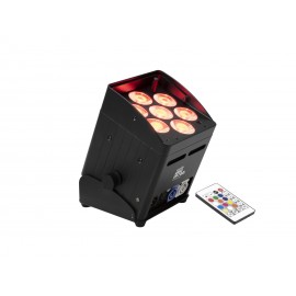 Eurolite AKKU UP-7 QCL reflektor s QuickDMX a dálkovým ovládáním