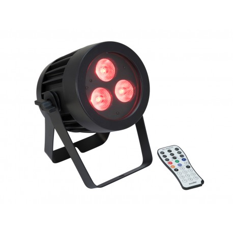 EUROLITE LED IP PAR 3x8W QCL venkovní reflektor