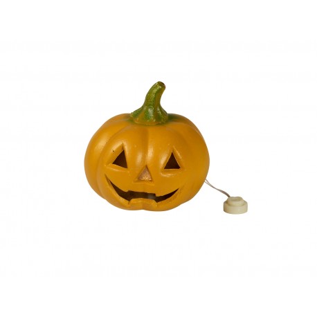 Halloween svítící dýně, 12 cm
