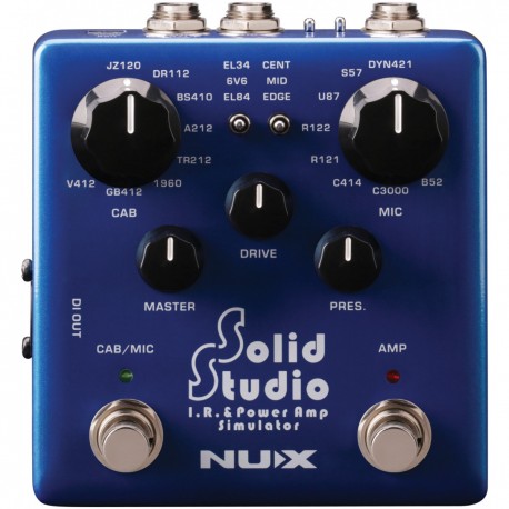 NUX NSS-5, Solid Studio IR & Power Amp Simulator