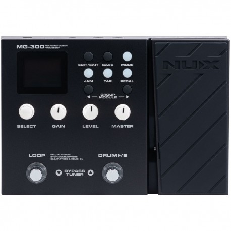 NuX MG-300, kytarový multiefektový pedál