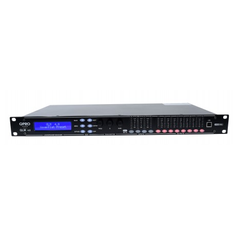 QPro QLM 4.8, digitální systém pro správu reproduktorů, 4 IN / 8 O