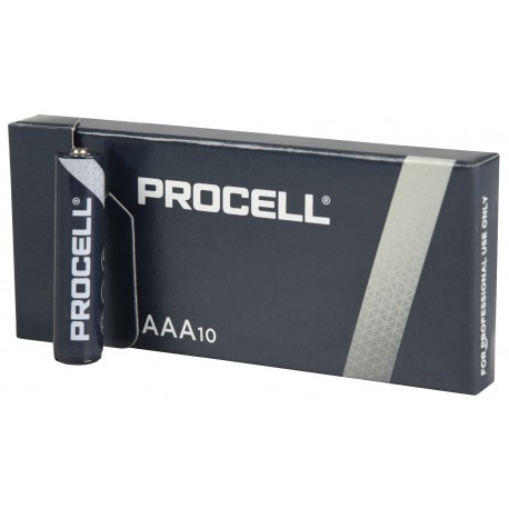 Duracell Procell AAA baterie, 1.5V alkalické, 10ks v balení