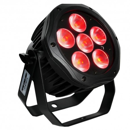 AVFX LED PAR REFLEKTOR 6x18w RGBWA+UV 6in1 Waterproof Battery