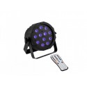 UV Reflektor LED SLS-12 Floor, 12x1W UV LED, DMX, IR