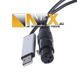 AVFX DMX Převodník do USB 512Kanálů