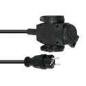 Prodlužovací kabel 3x2,5, délka 5m, 3x zásuvka