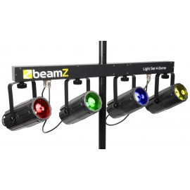 BeamZ LED KLS 4, 4x 57 RGBW LED, DMX, světelná rampa