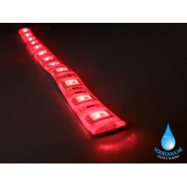 LED páska SMD3528, červená, 12V, 1m, IP54, 60 LED/m