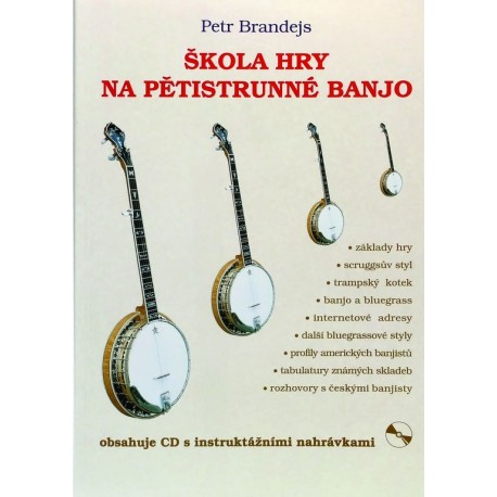 Škola na pětistrunné banjo + CD