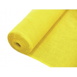 Dekorační tkanina žlutá, šíře 130cm, cena / m